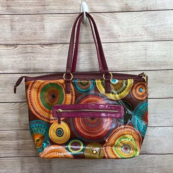 SAM & HADLEY COATED CANVAS TOTE BAG - Picture 4 of 8